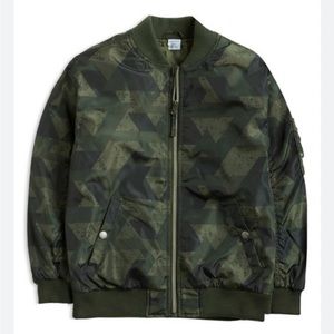 Lindex Lightly padded camouflage jacket
